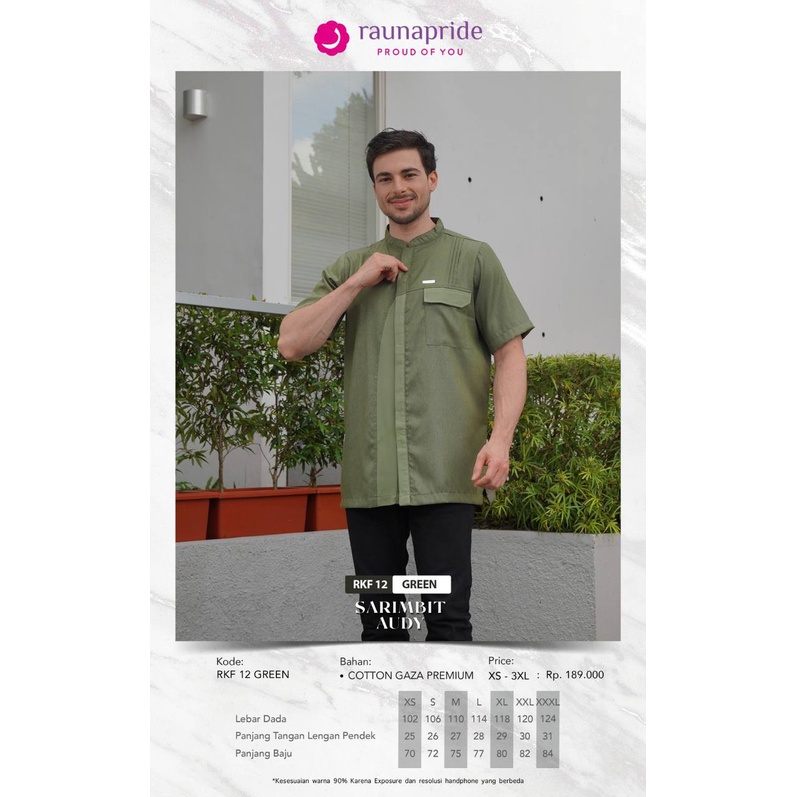 Rauna Sarimbit Keluarga / Audy SR-12 Green