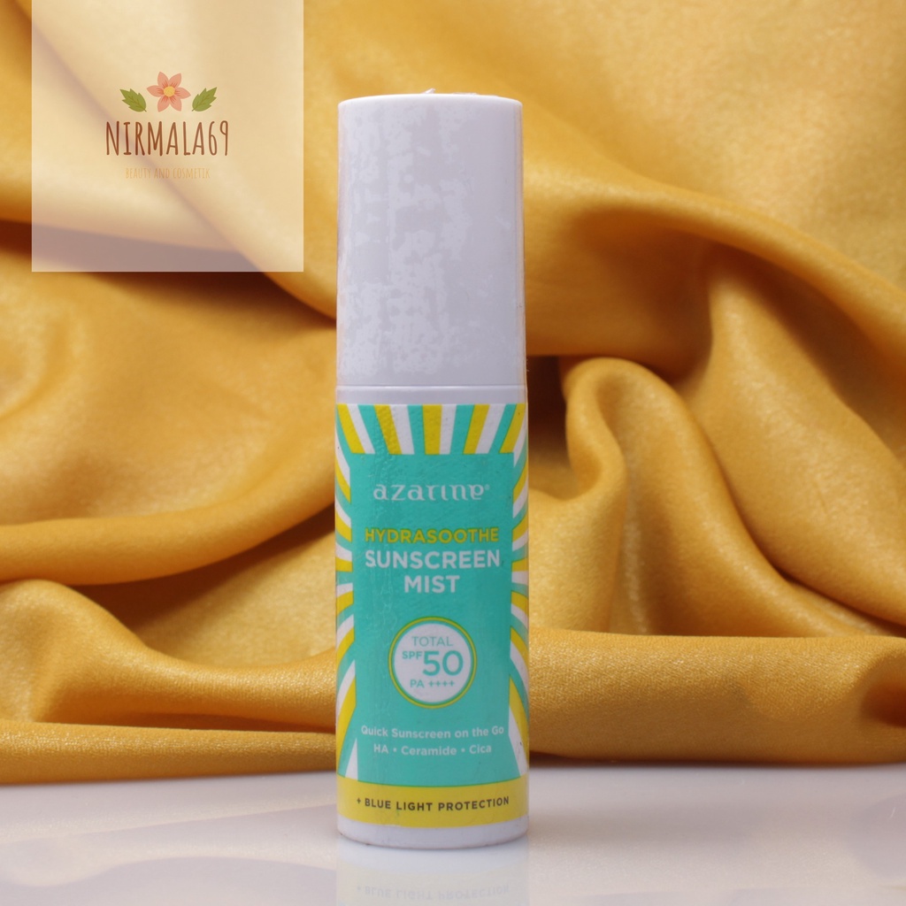AZARINE HYDRASOOTHE SUNSCREEN MIST SPF 50 PA ++++ 60ml/sunscreen spray/sunblok azarin/tabir surya /s