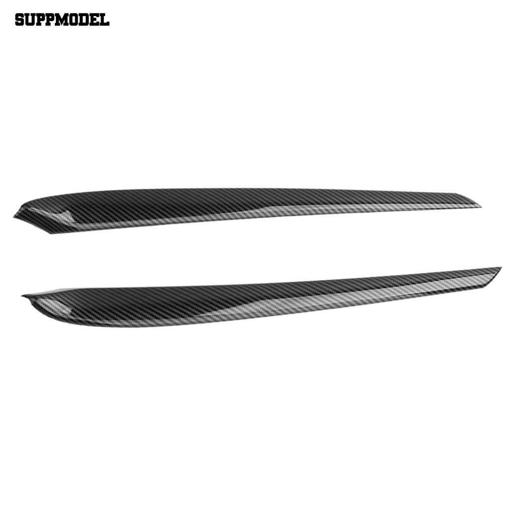 Suppmodel 2Pcs Garis Bening Penutup Panel Pintu Interior Inner Door Panel Strip Cover Hias Untuk Tesla Model3/Y 21