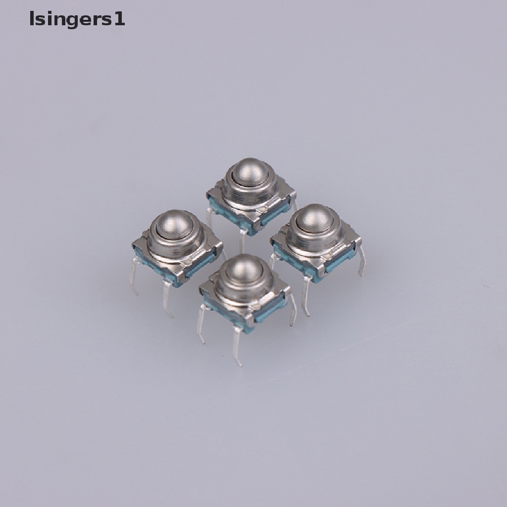 [lsingers1] 10pcs TS-F007 7 * 7metal Steel Ball Reset Switch DIP Type 4pin Tactile Switch Butik