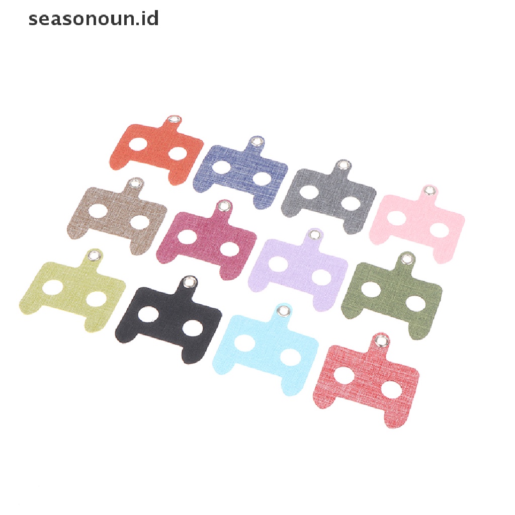 Seasonoun 5Pcs Adaptor Kabel Kartun Untuk Kartu Pengganti Ponsel Dengan Cincin Logam.