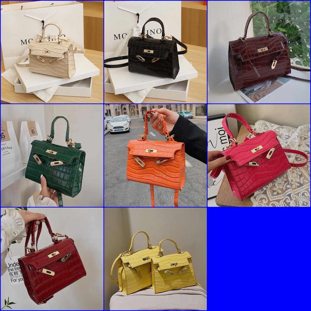 4pc muat sekg BQ3543 Small Tas Wanita Fashion Korea China Import Modis Elegan Termurah Terlaris
