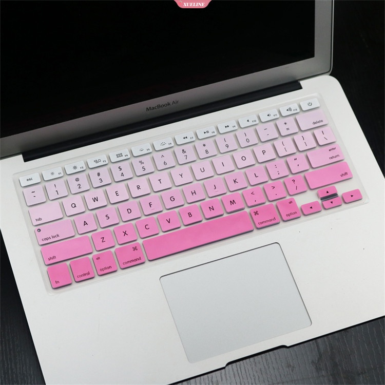 Skin Cover Keyboard Silikon Tahan Debu Untuk Macbook Air13 2017 2016 2015 2014 2013 A1466 Slim Combo Keyboard Waterproof [ZXL]