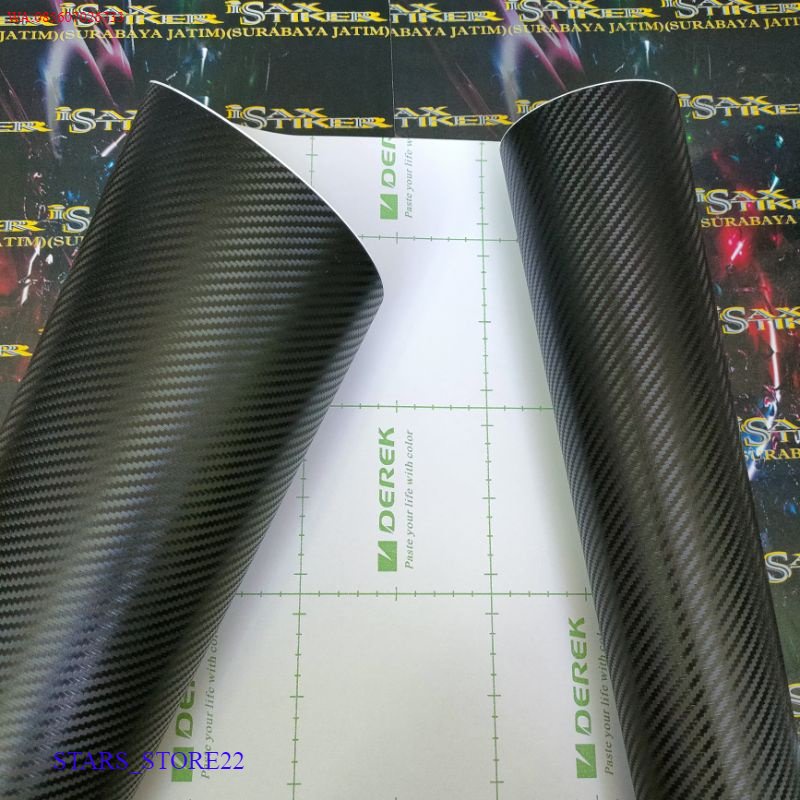 skotlet carbon 3D ukuran 50cm harga meteran merek Derek