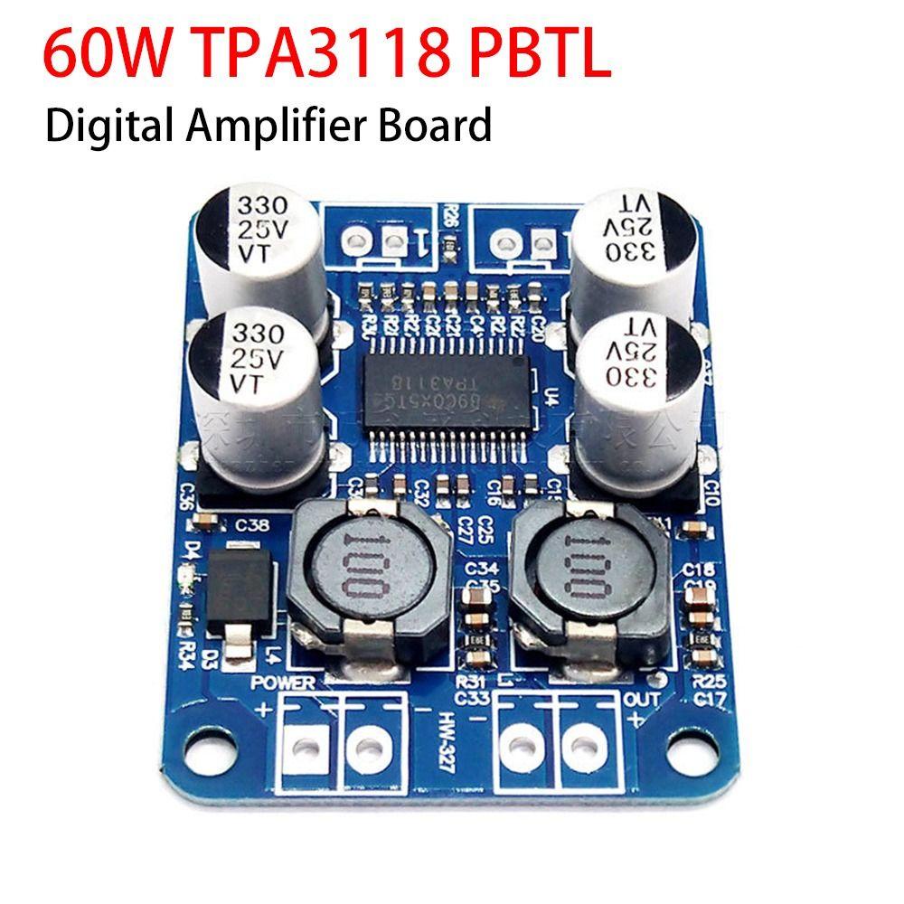 Papan Amplifier Digital Populer DC8-24V Konsumsi Daya Rendah POWER AMP Mono