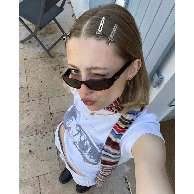 1 Pcs Gadis Manis Keren Logam Makeup Profesional Klip Salon Hairdressing Hair Clip Hairclip