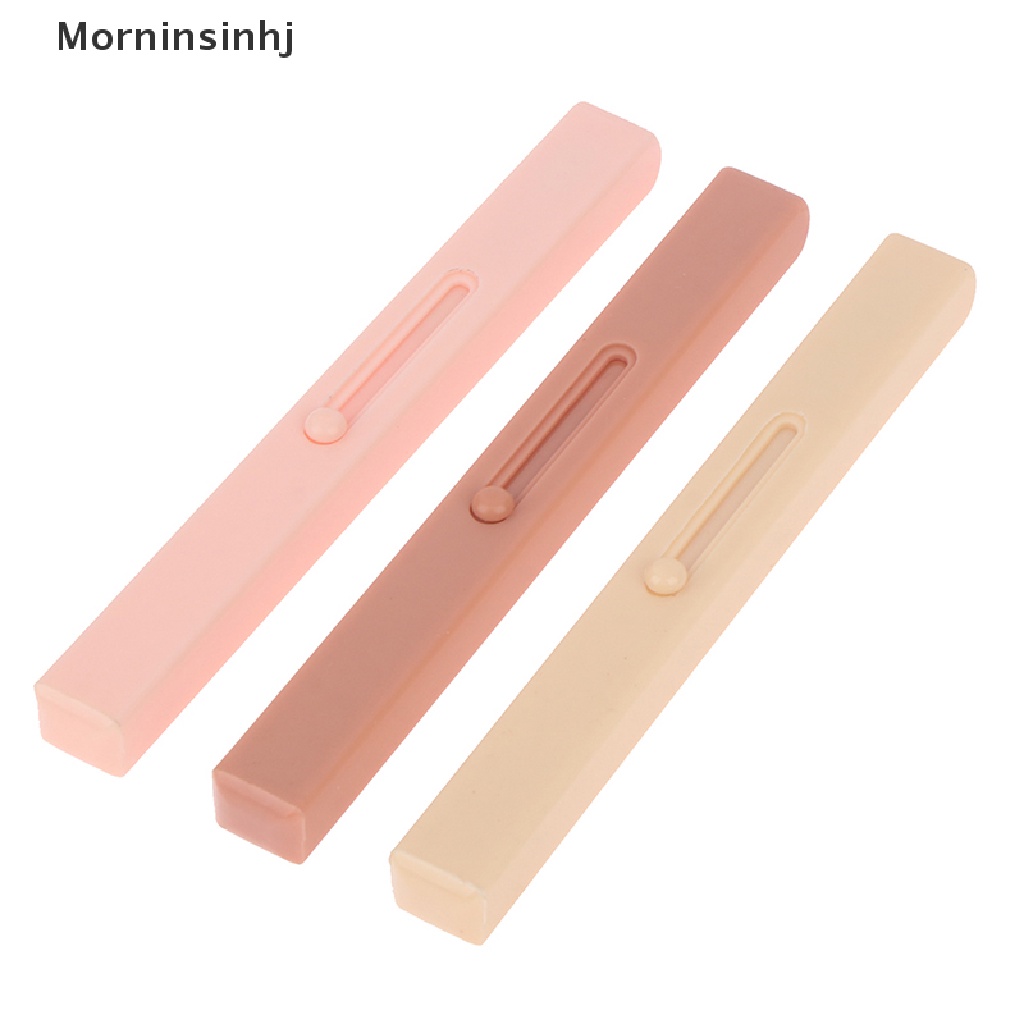 Mornin Portable Lip Brush Kuas Bibir Dengan Protect Cap Retractable Cover Makeup Tool id