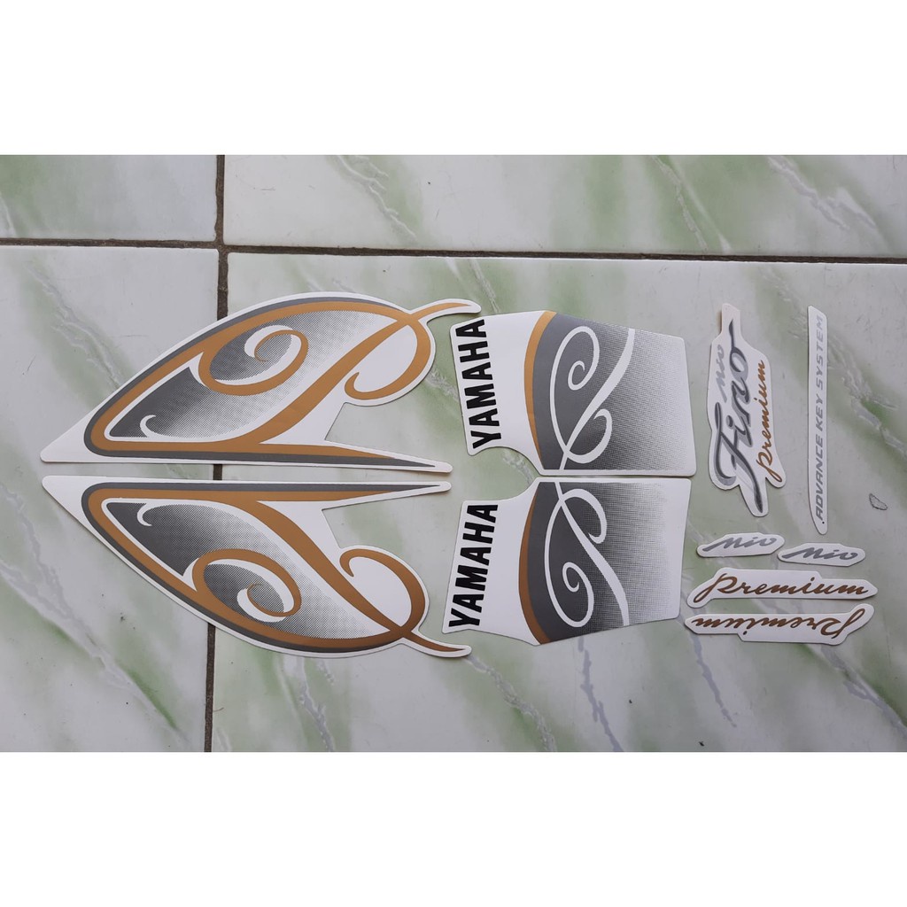 Sticker Striping motor yamaha fino premium 2019