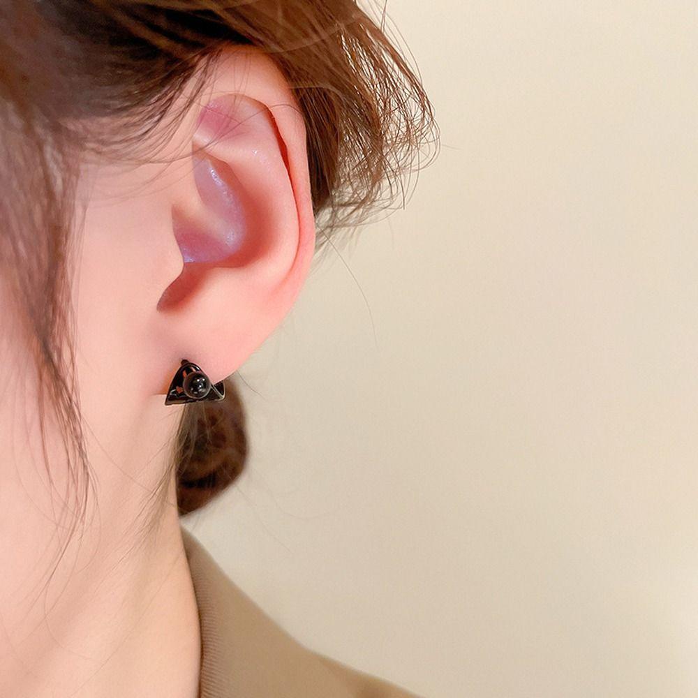 Mxbeauty Anting Wanita Kepribadian Serbaguna Ear Studs Stainless Steel Bintang Fashion Perhiasan Gadis Hadiah Anting Gaya Korea