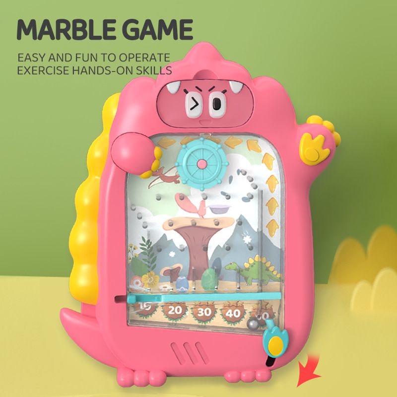 Mainan Anak DOUBLE SIDE DRAWING BOARD Marble Papan Tulis Dinosaurus Magnetic Drawing