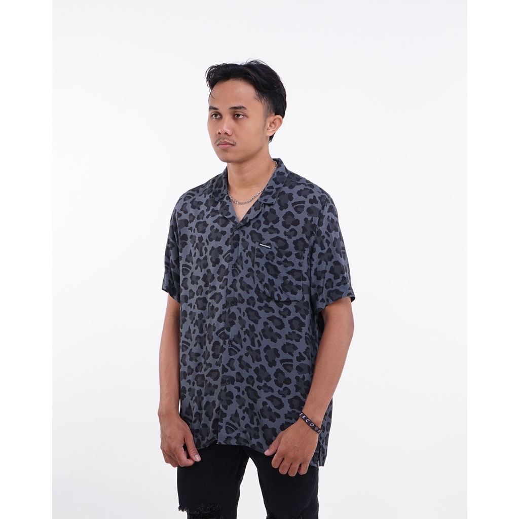 KEMEJA LEOPARD FRIDAY KILLER | LEO BLACK SH