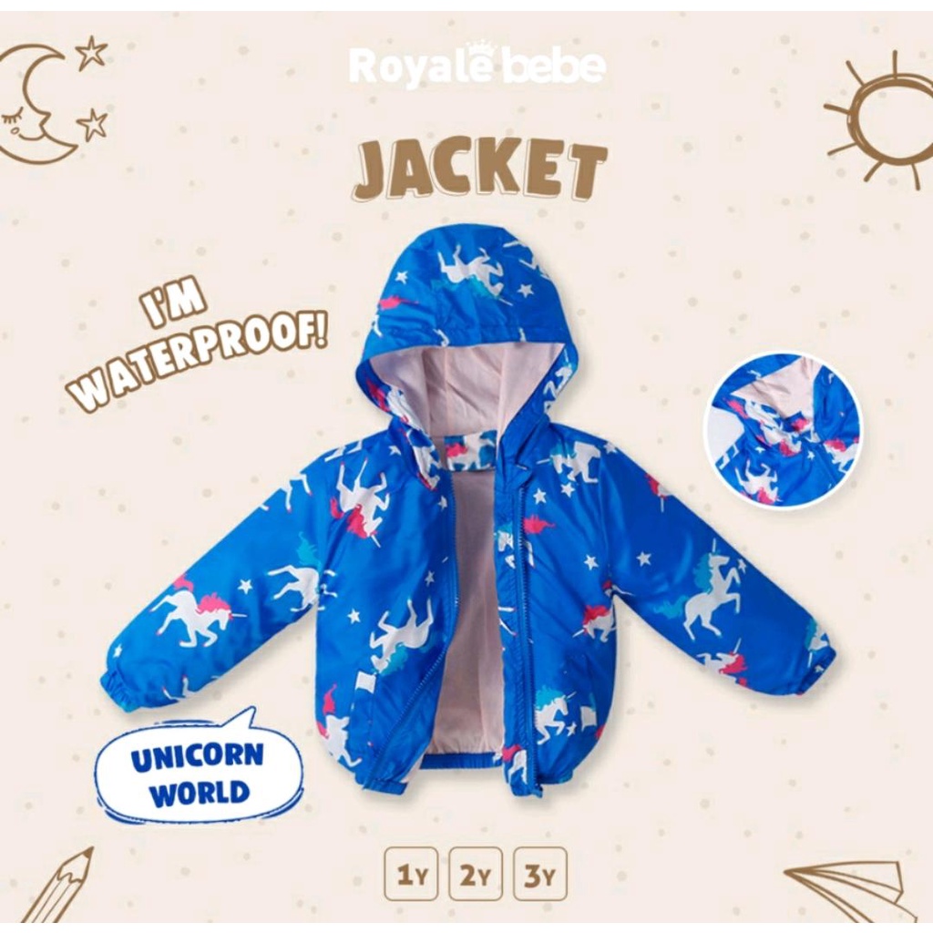 ROYALE BEBE KIDS JACKET / JAKET ANAK
