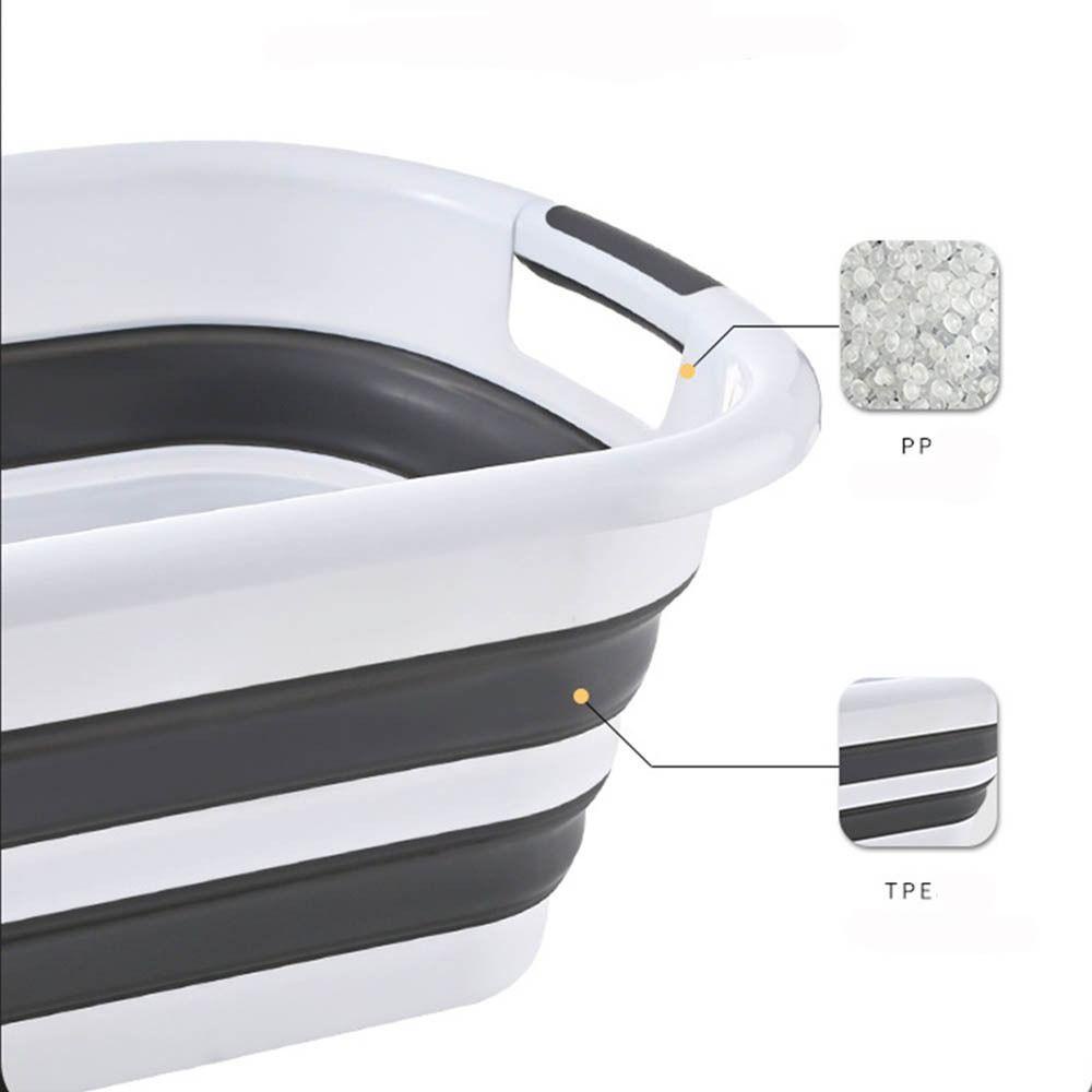 Popular Ember Lipat Travel Foldable Hemat Ruang Kamar Mandi Cuci Baju Bin Rumah Penyimpanan