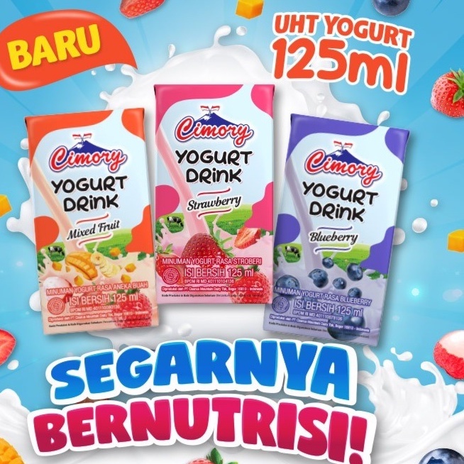 

COD Cimory Yougurt Drink UHT 125 Ml 1 Dus 40 Pcs Cimory Yogurt ORIGINAL