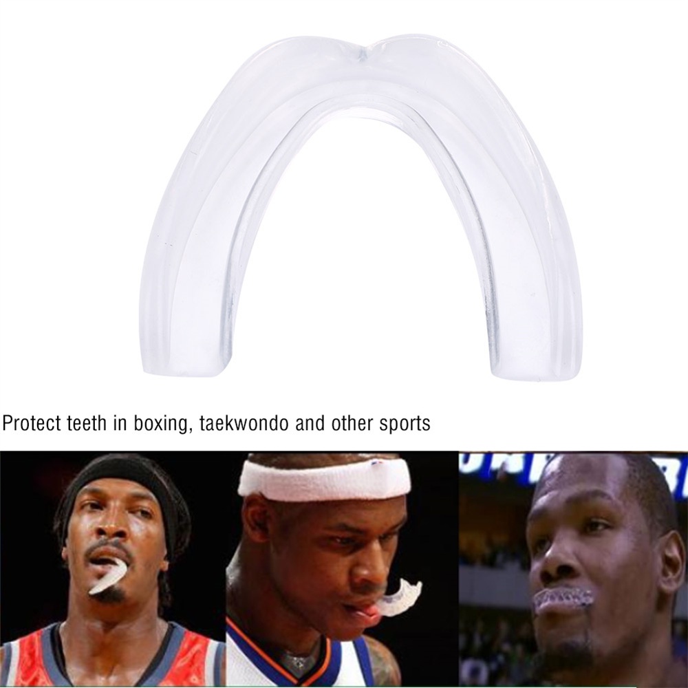 Gumshield Pelindung Gigi Karet Boxing Gamsil Mma Muay Thai Mouth Guard Gum Shield Pelindung Gigi Gum Shield Untuk Boxing Taekwondo Karate Beladiri Dewasa Yudo Wushu Sanda MMA Muaythai