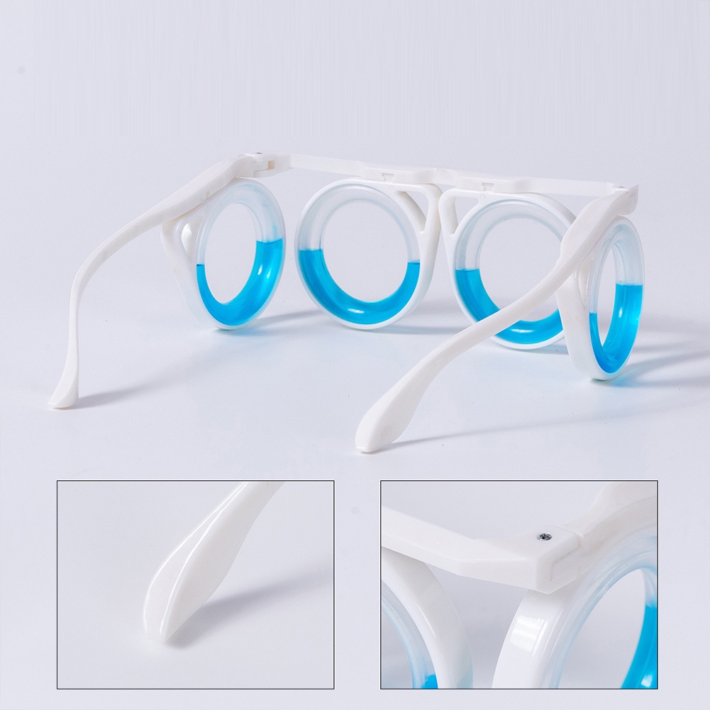 Kacamata Anti Sakit Gerak Airsickness Cairan Spectacles Mencegah Pereda Mual Kapal Portable Foldable Glass