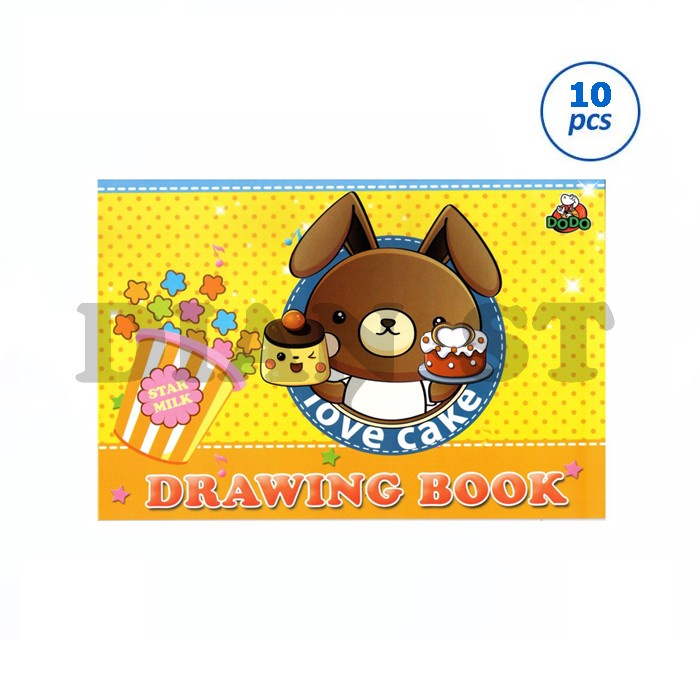 

DISKON SHOPEE/ Buku Gambar Dodo A4 / Drawing Book - 10pc