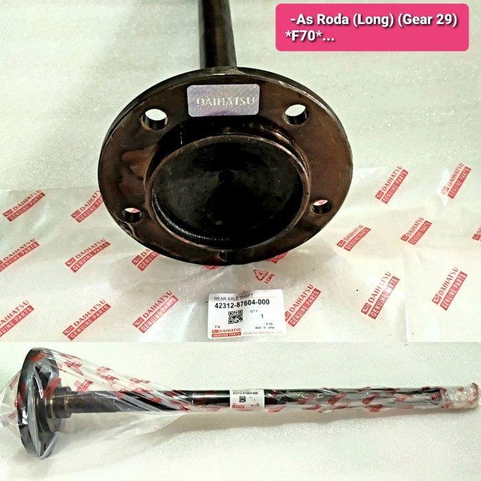 As roda belakang long panjang daihatsu Taft F70 - Kanan pendek