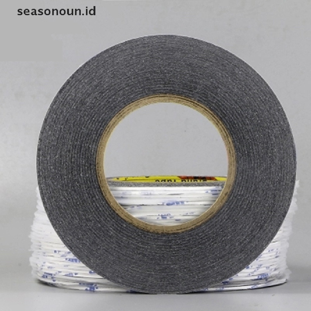 Seasonoun 10m Sticker Double Side Adhesive Tape Fix Untuk Layar Hp LCD Repair Tape.