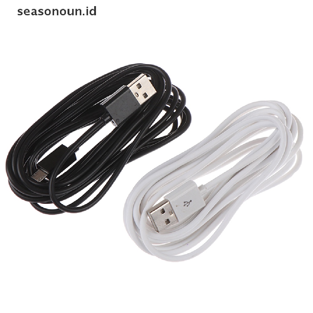 Seasonoun Kabel Data Untuk PS4 Charging Cable Controller Data Games Handle Kabel Charger.