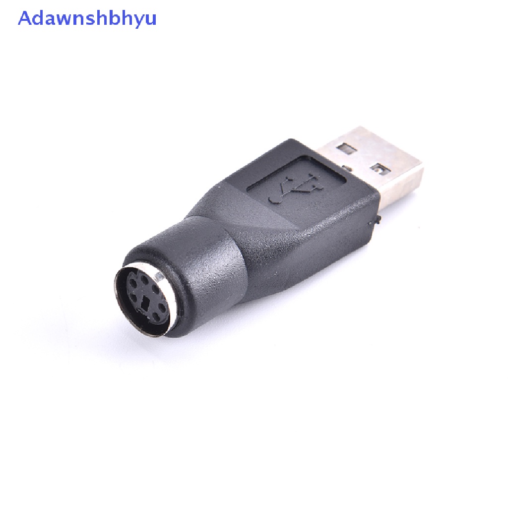 Adhyu Adaptor PS2 PS/2Female To USB Male Converter Adapter PC Laptop Mouse Keyboard ID