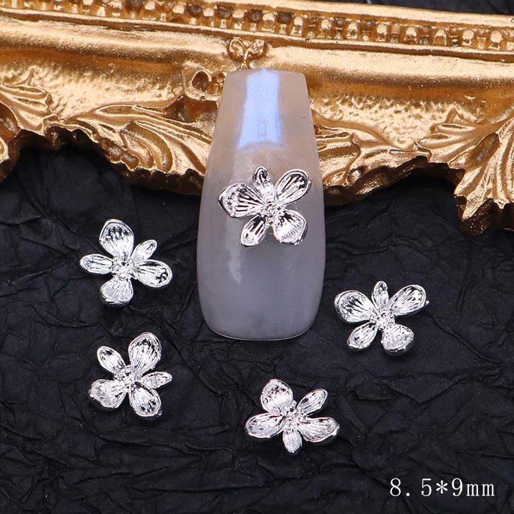 Mxbeauty Busur Dekorasi Kuku Fashion Jepang Nail Art Ikatan Simpul Manikur Aksesoris Bunga 3D Nail Art Drills