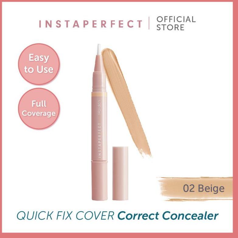 Rumah Cantik 354 Wardah Instaperfect Quick Fix Cover Correct Concealer 1.8gr (KODE 56)