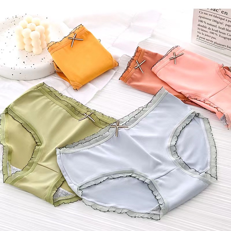 IL - CELANA DALAM WANITA KATUN IMPORT / UNDIES POLOS LIST PITA S017