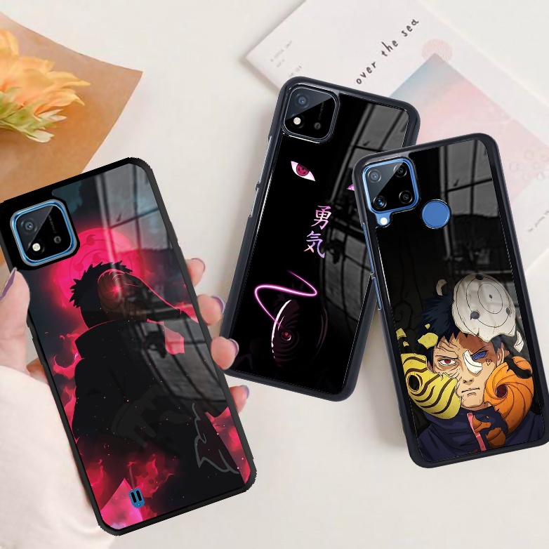 CASE GLOSSY [b39] REALME C1 C2 C3 C11 C12 C15 C17 C20 C21 C25 7i C11 2021 | CASE HAPE OBITO ANIME NA