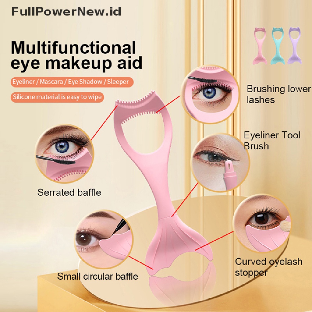 Power 1PC Alat Makeup Mata Eyeliner Alat Bantu Artefak Bulu Mata Alat Menggambar ID