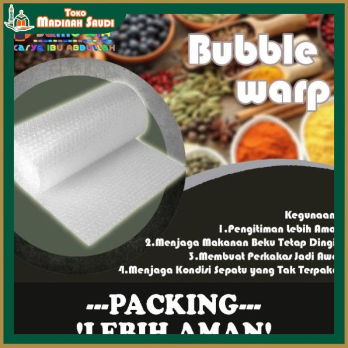 

Packing Tambahan Bubble Warp