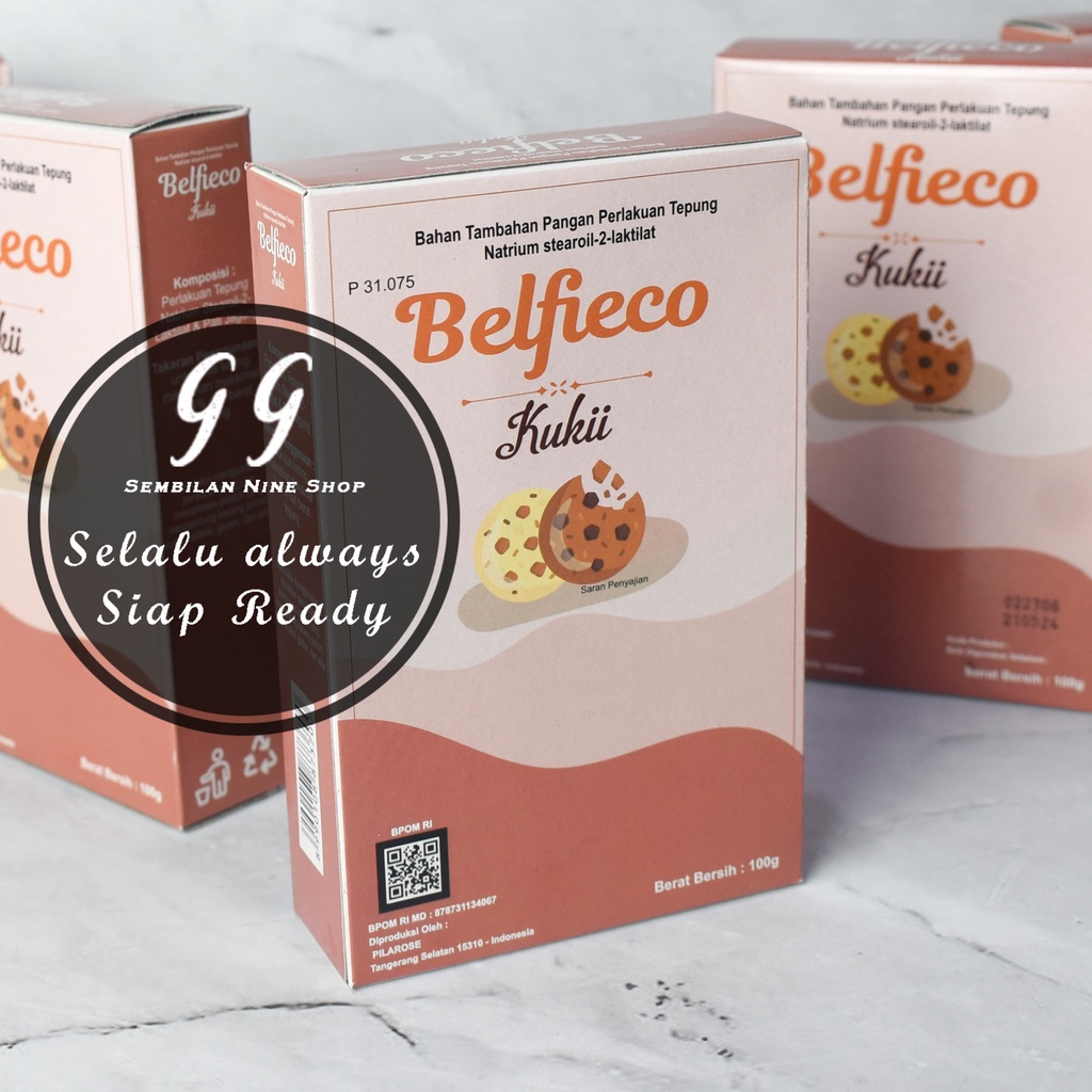 

BELFIECO COOKIES PERENYAH Kue Kering 100 Gram