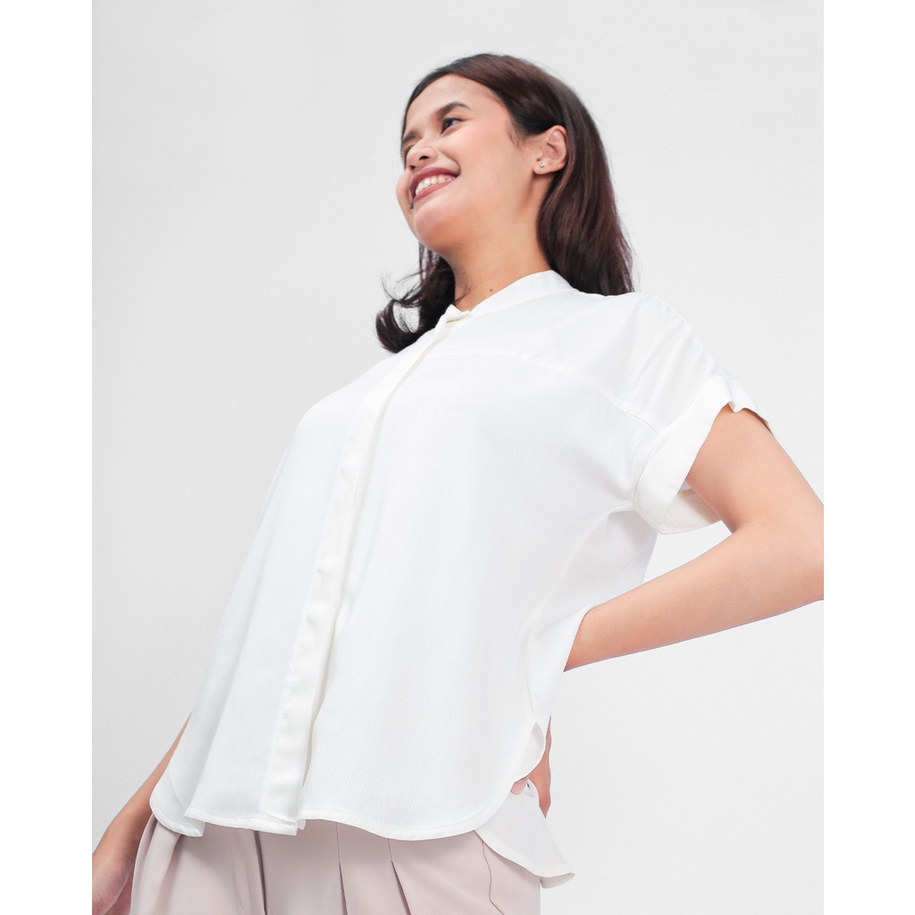 Khakikakiku  Ruby shirt white