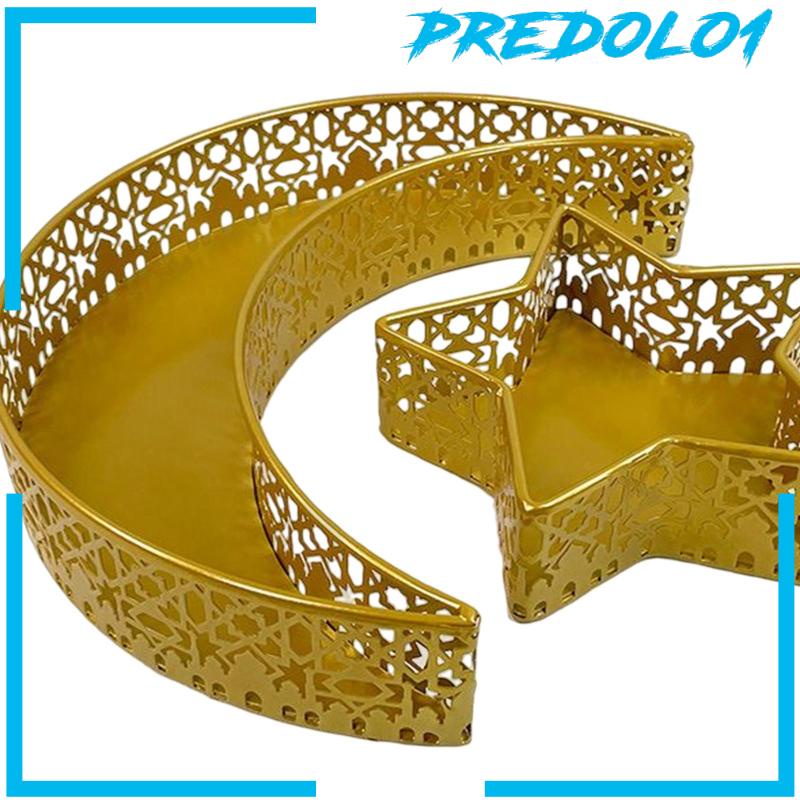 [Predolo1] Nampan Bulan Bintang Mewah Eid Mubarak Untuk Dapur Mubarak Lebaran Hajatan