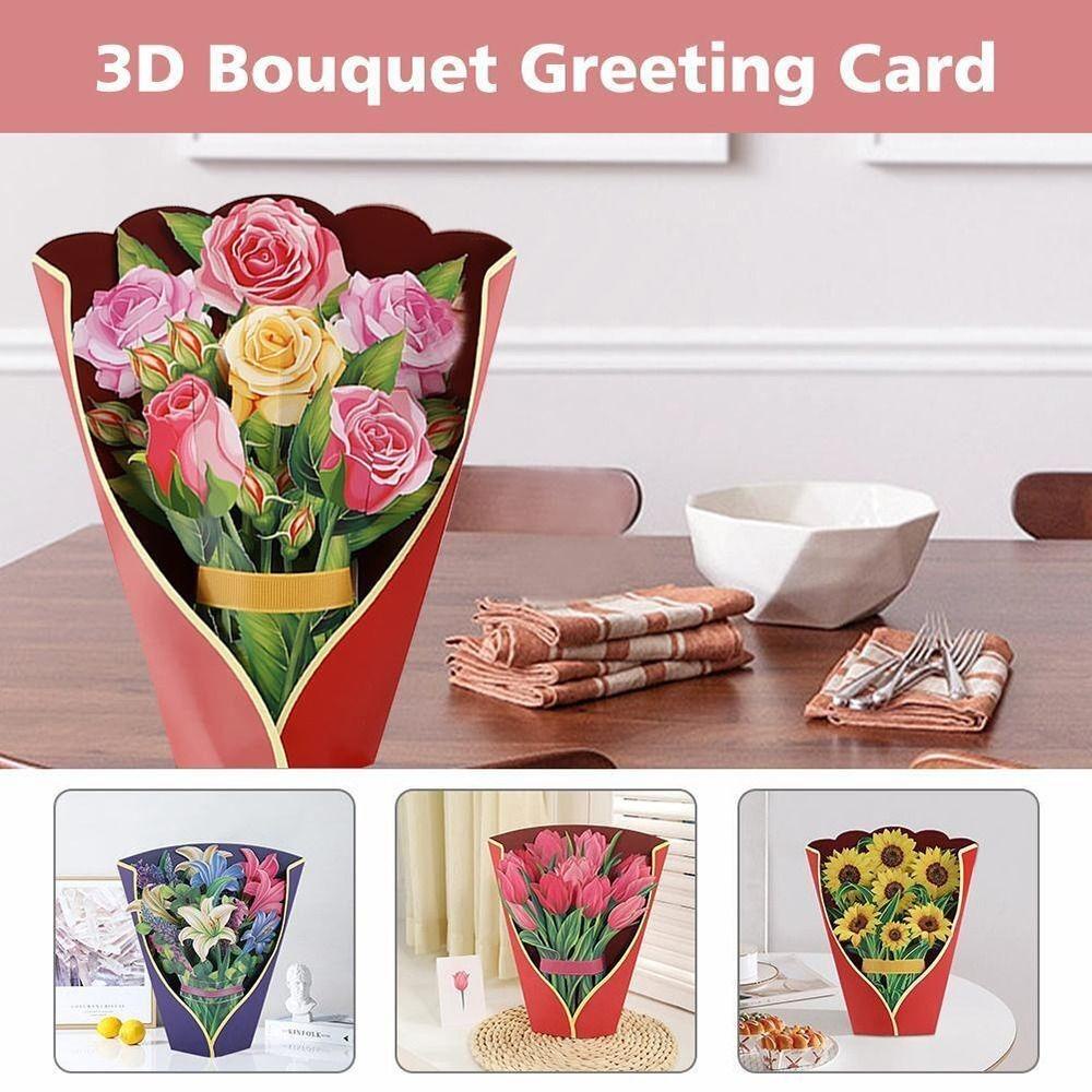 Pineapple 3D Up Card 2023kartu Ucapan Kertas Excellent All Season Birthday Card