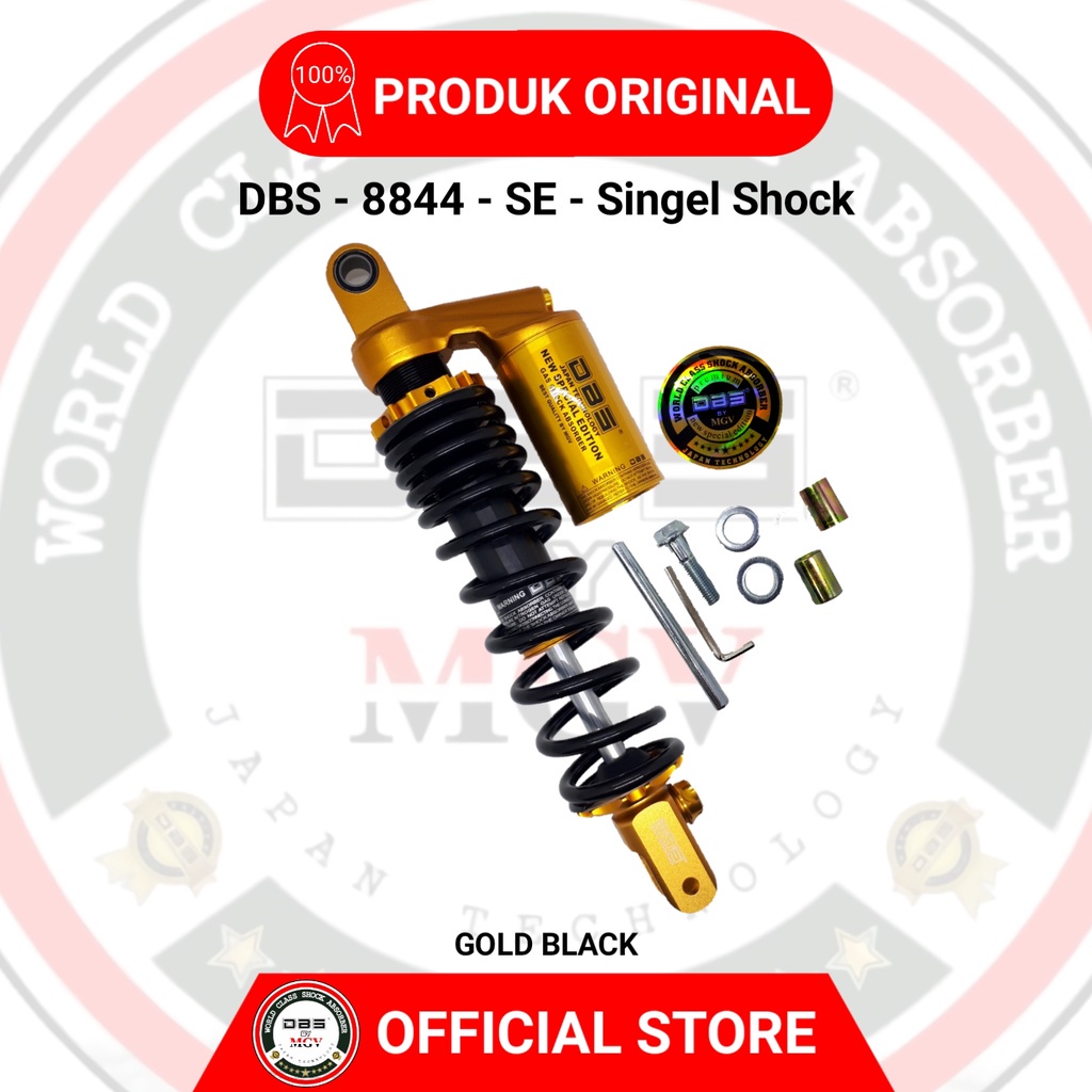 [ BISA COD ] Shock Tabung DBS 8844 GV SPORT NEW SPECIAL EDITION HONDA VARIO 160 PNP 340MM