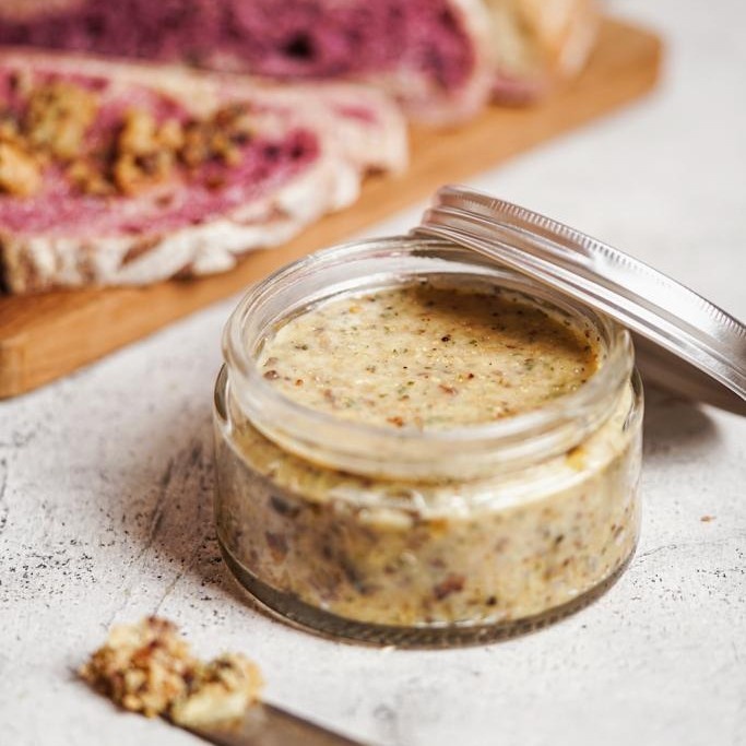 

[Ready sTOCK]cOD Smoked Garlic Bacon Butter Spread (200 gr) - PORK BACON