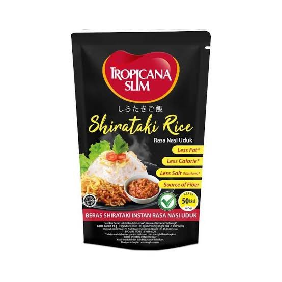 

TROPICANA SLIM Shirataki Rice rasa Nasi Uduk 72 g
