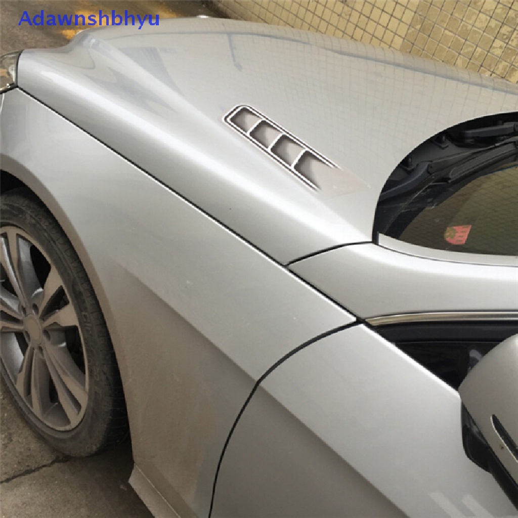 Adhyu Stiker Insang Hiu Mobil Anti Air Auto Sticker Ventilasi Mobil Air Flow Fender Decor ID