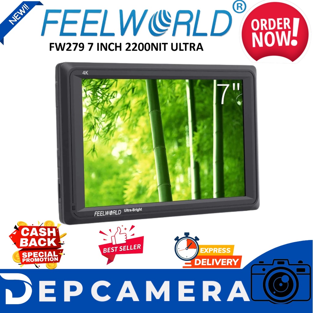 FEELWORLD FW279 7 INCH 2200NIT ULTRA monitor kamera