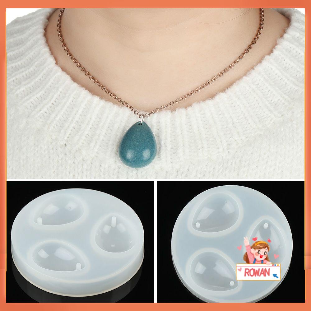 R-flower Water Drop Shape DIY Resin Casting Handmade Alat Hias Cetakan Silikon