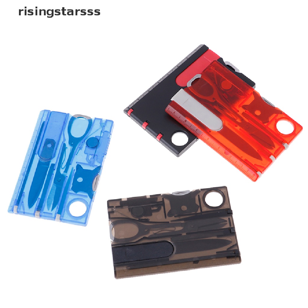 Rsid Span-new 1set Mini Outdoor Tools Handy al Survival Kartu Alat Camping Jelly