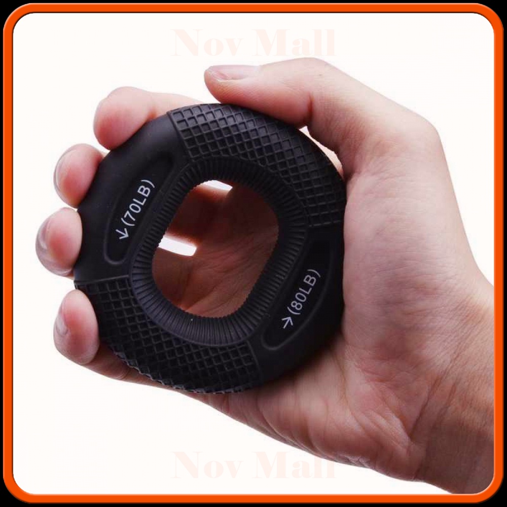 Silicone Ring Hand Grip Olahraga Finger Power Strength 70/80LB -SP677