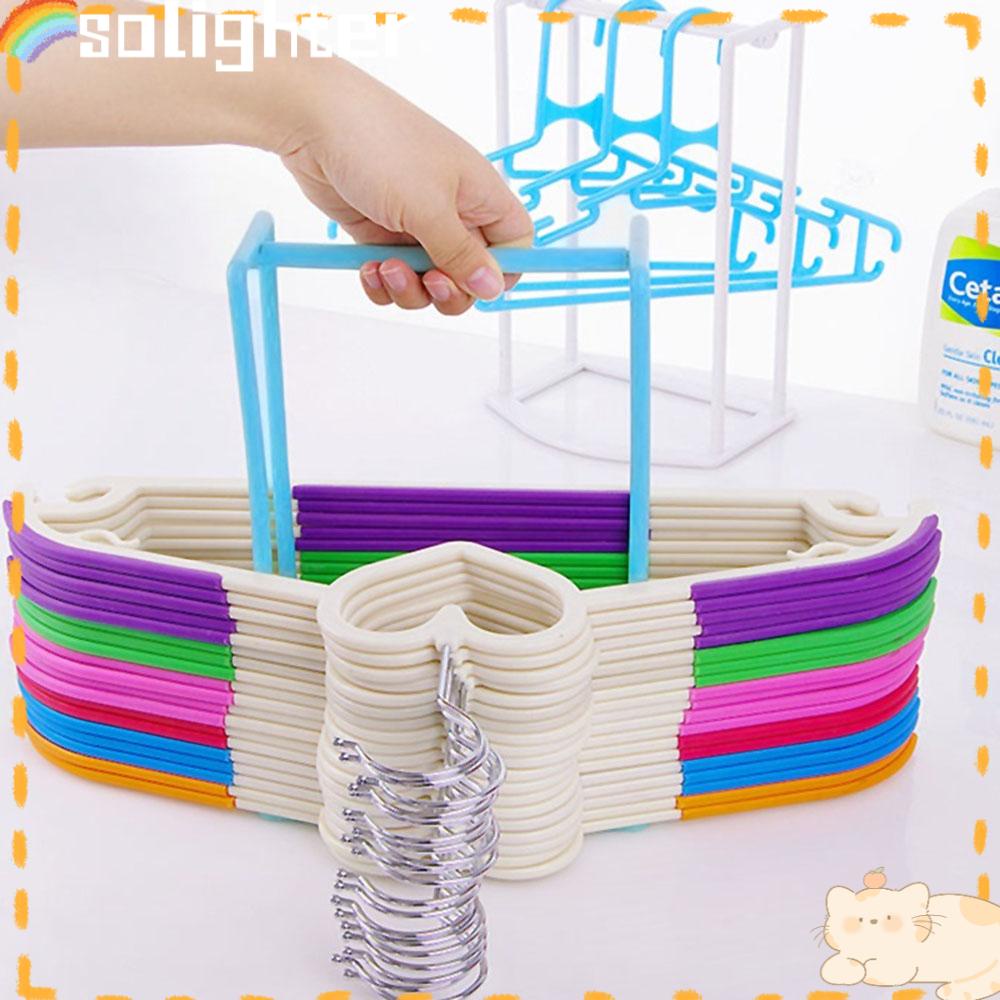Solighter Gantungan Baju Stacker Hot Holder Lemari Organizer
