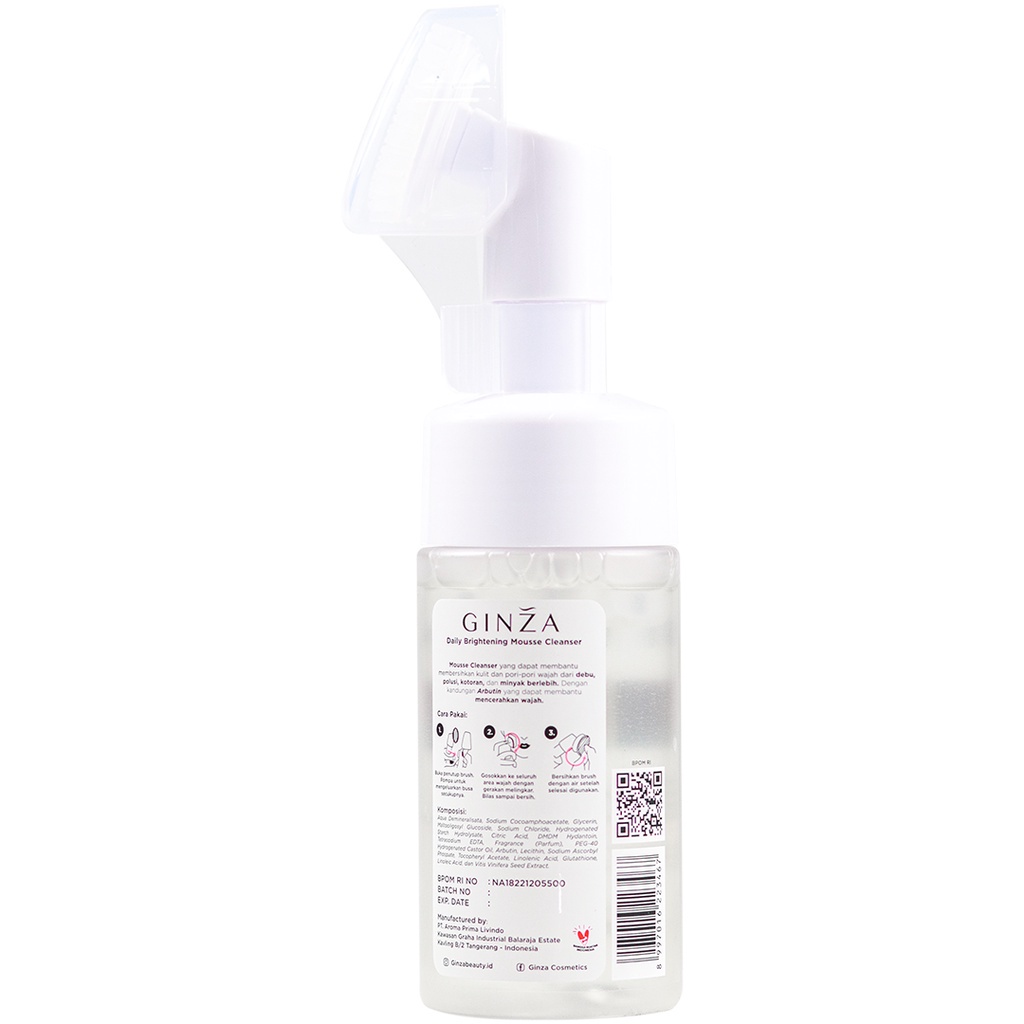 GINZA Daily Brightening Mousse Cleanser 110ML