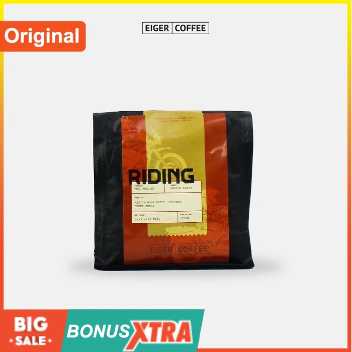 

Biji Kopi Eiger Coffee Roasted Beans Riding ORIGINAL Bagus