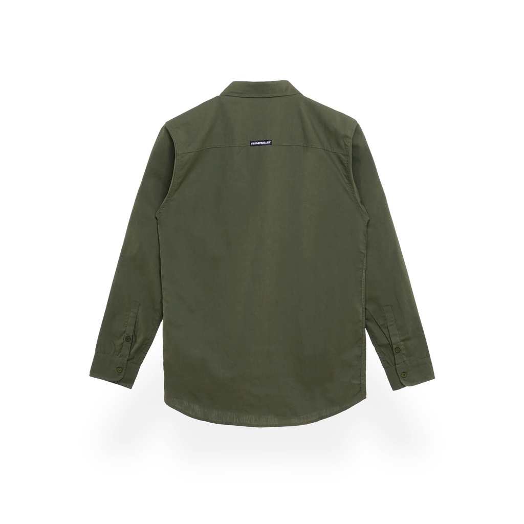 KEMEJA LENGAN PANJANG FRIDAY KILLER | BOCCO OLIVE LONGSLEEVE