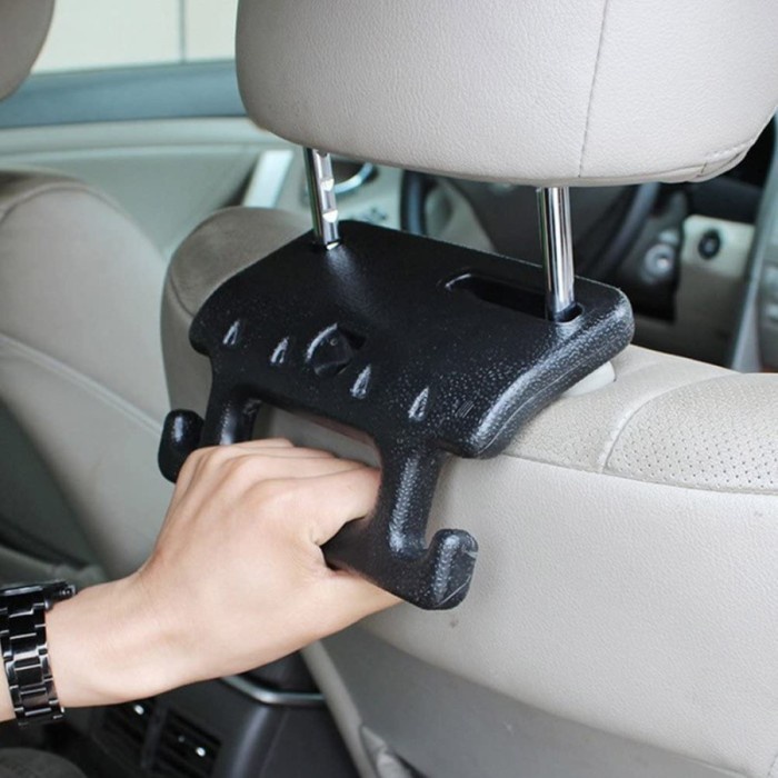 FMFIT MOUNTING CAR Hand Rest Grip Pegangan Hook Gantungan Jok Mobil Belakang