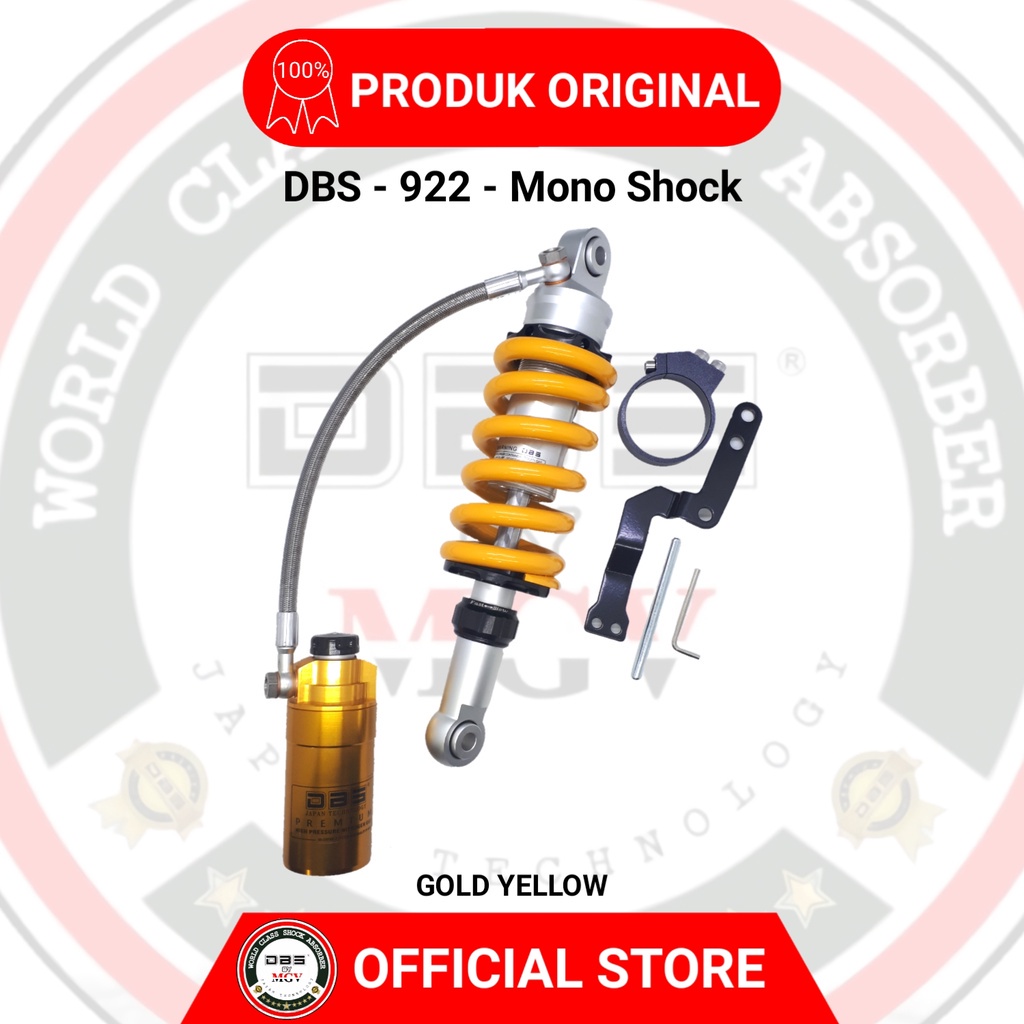 [ BISA COD ] Mono Shock DBS 922 PREMIUM ADJUSTABLE SYSTEM SUZUKI SATRIA F 150 FU