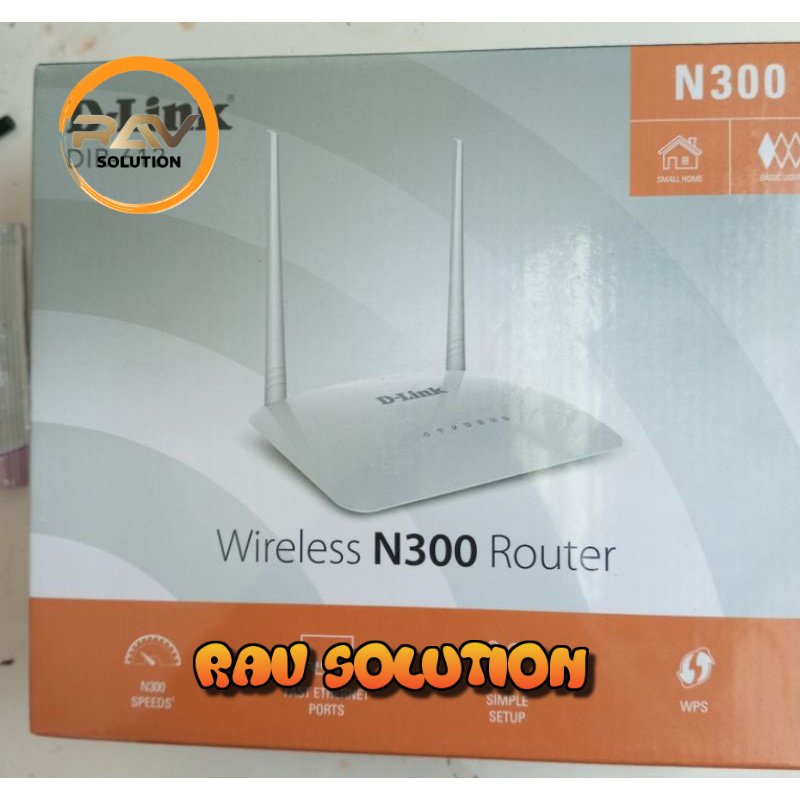 D-LINK DIR-612 N300 WIRELESS ROUTER BARU (MASIH SEGEL)